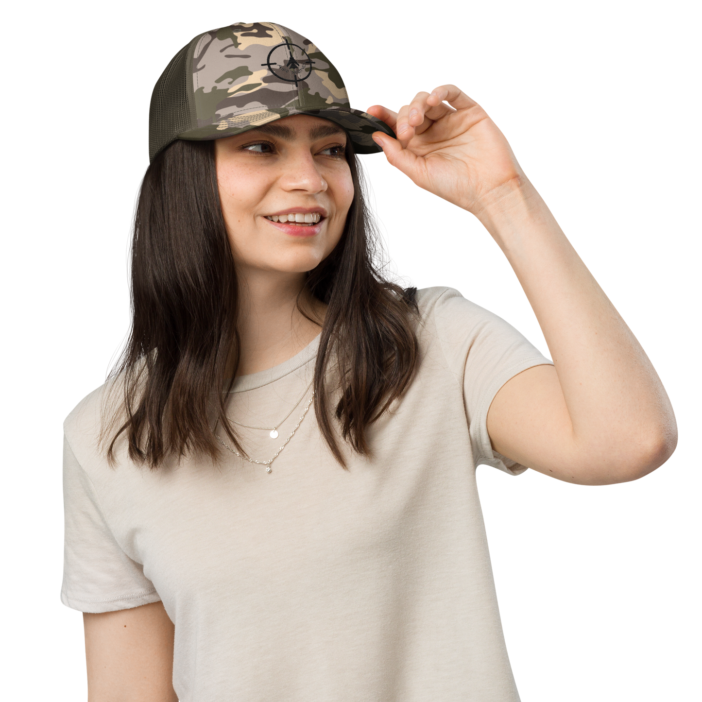 Air82nd Camo Trucker